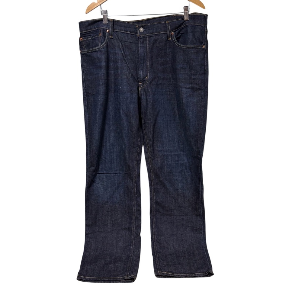 Levis 541 Athletic Taper Mens Dark Wash Indigo‎ Waterless Denim Jeans 38X32 #345